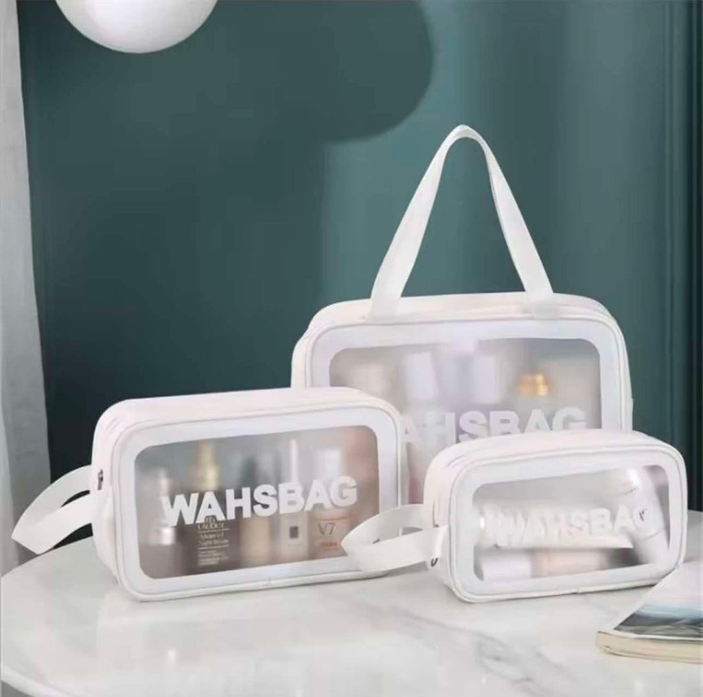 Set De 3 Trousses De Maquillage Et De Voyage