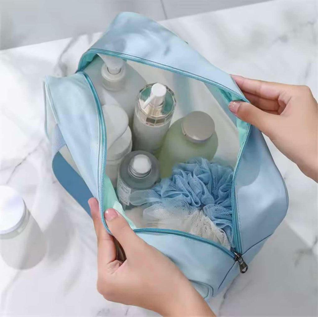 Set De 3 Trousses De Maquillage Et De Voyage