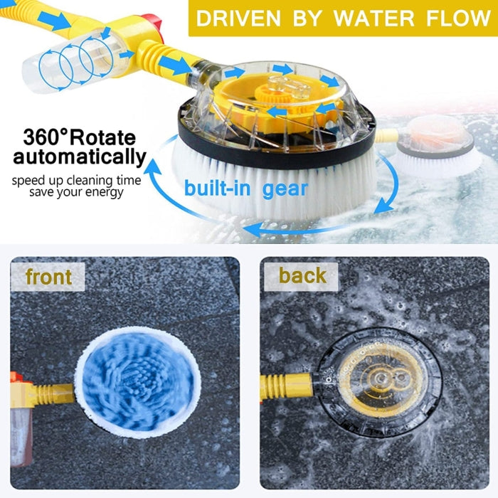 Kit de Nettoyage de Voiture avec vadrouille rotative 360/100 cm