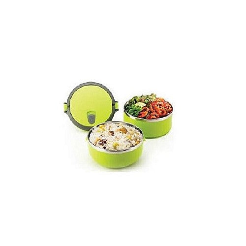 Lunch Box - 2 Niveaux Isotherme En Inox - BLEU