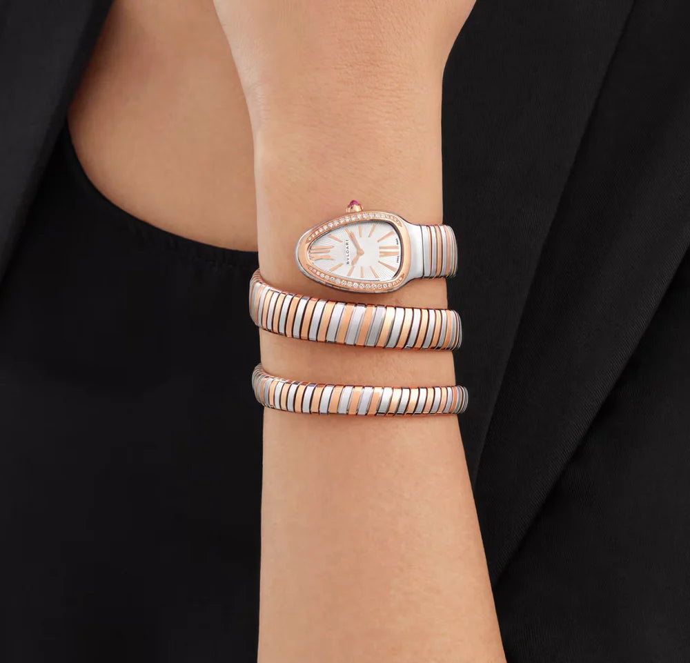 Montre Style Serpentin – Inspiration Élégante au Design Audacieux