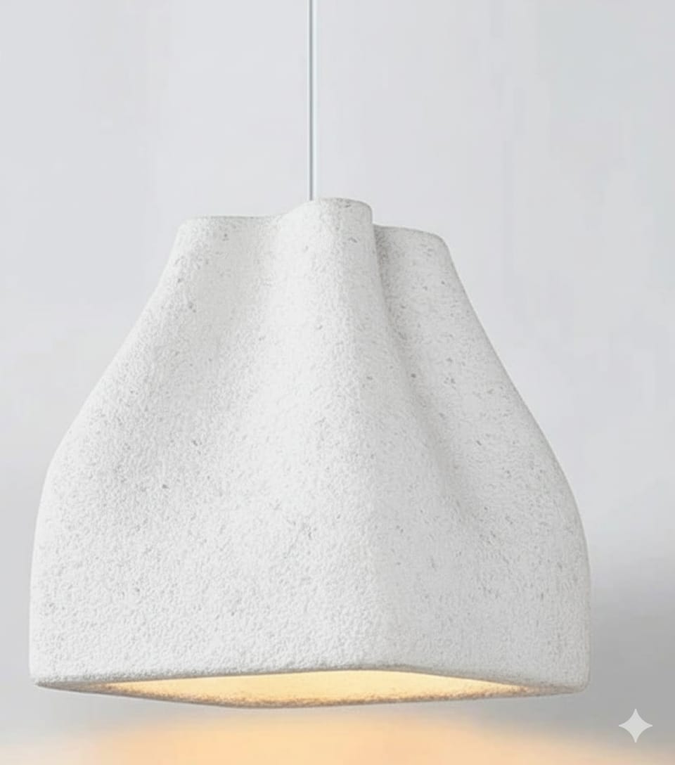 Suspension Miyabi – Élégance Wabi-Sabi et charme naturel