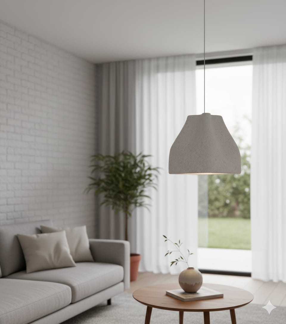 Suspension Miyabi – Élégance Wabi-Sabi et charme naturel