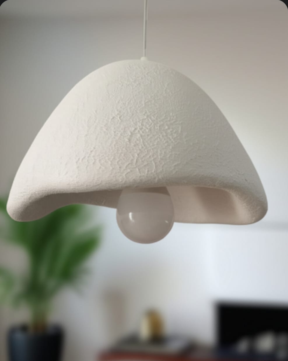 Suspension Dugon – Élégance Wabi-Sabi et charme naturel