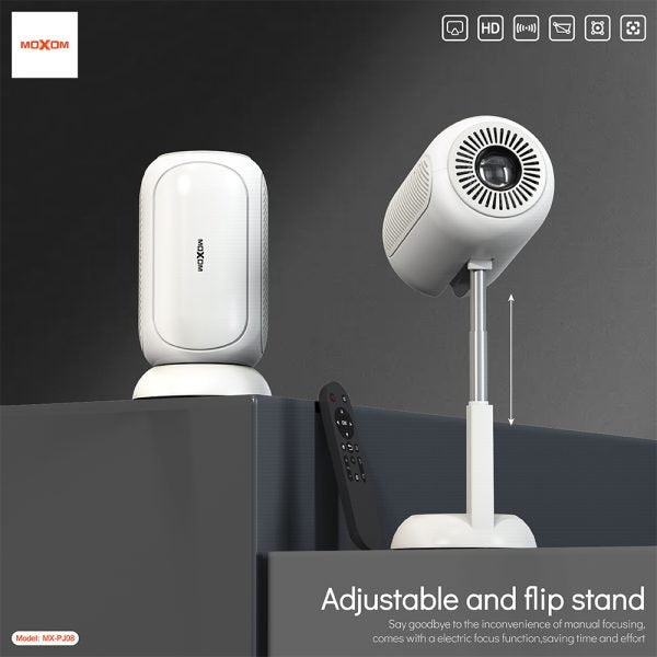 Projecteur intelligent et portable MOXOM MX-PJ08