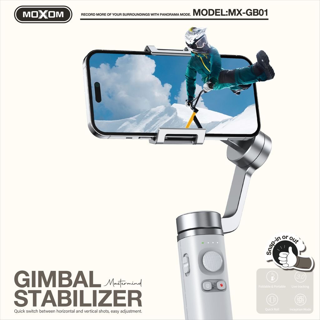 Stabilisateur gimbal MOXOM GB01