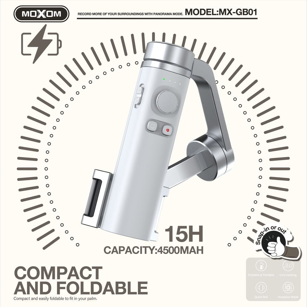 Stabilisateur gimbal MOXOM GB01