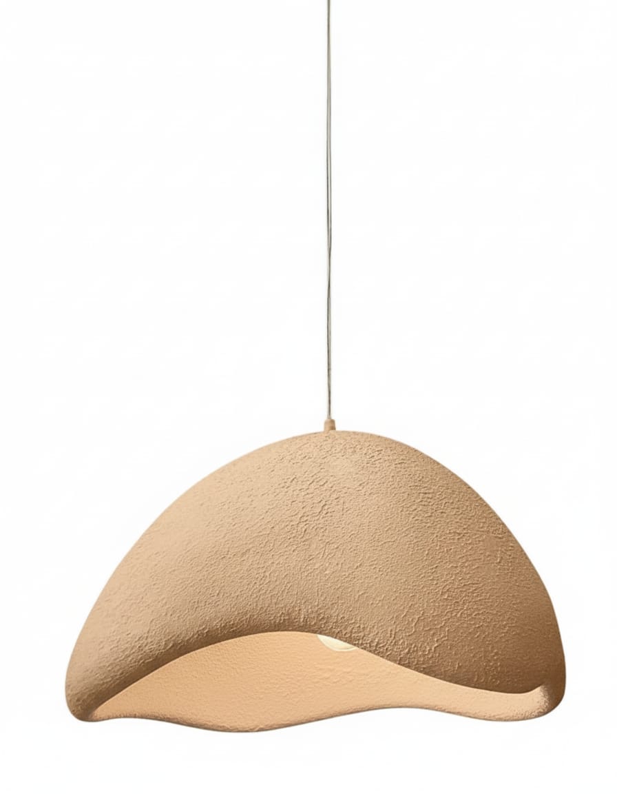 Suspension Wave – Élégance Wabi-Sabi et charme naturel