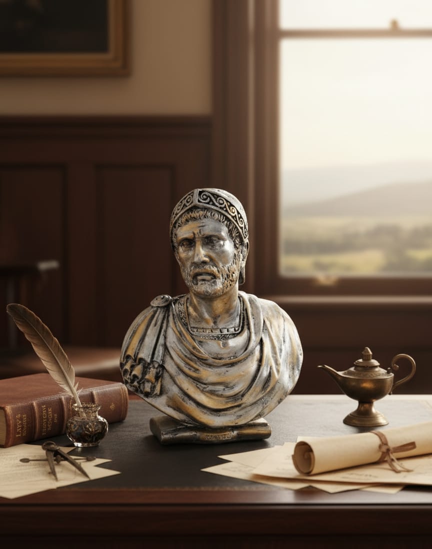 Buste en resine de Hanninal Barca