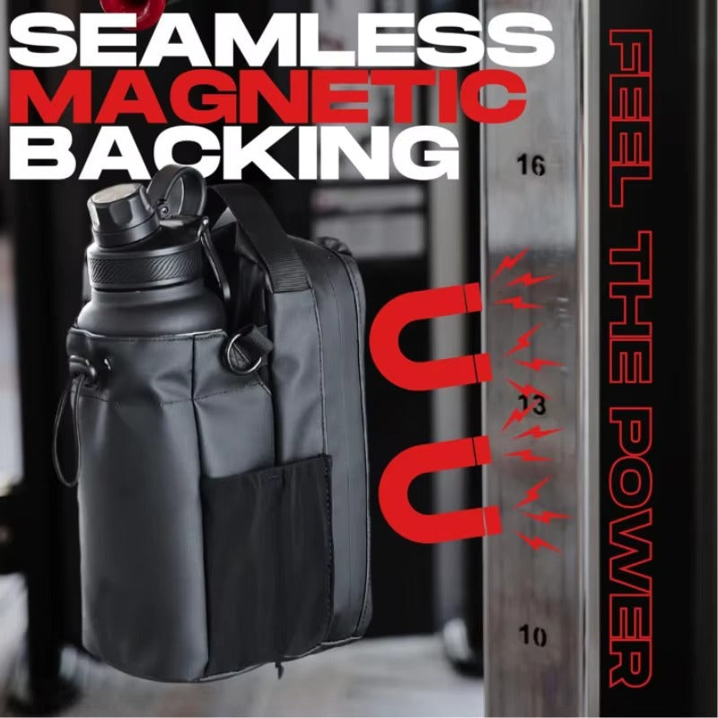 sac à bouteille d'eau magnétique pour la salle de sport