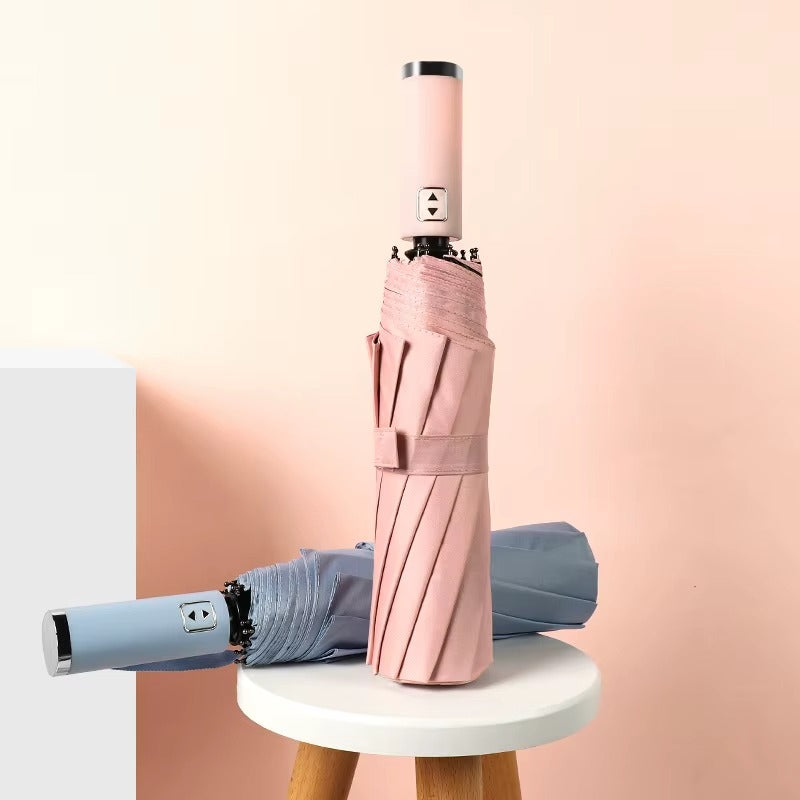 Parapluie pliable avec lampe led