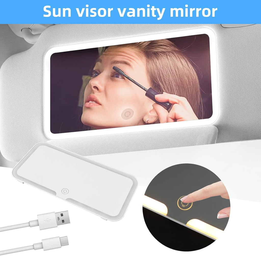 Miroir pare-soleil de voiture