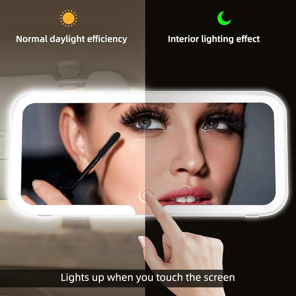 Miroir pare-soleil de voiture