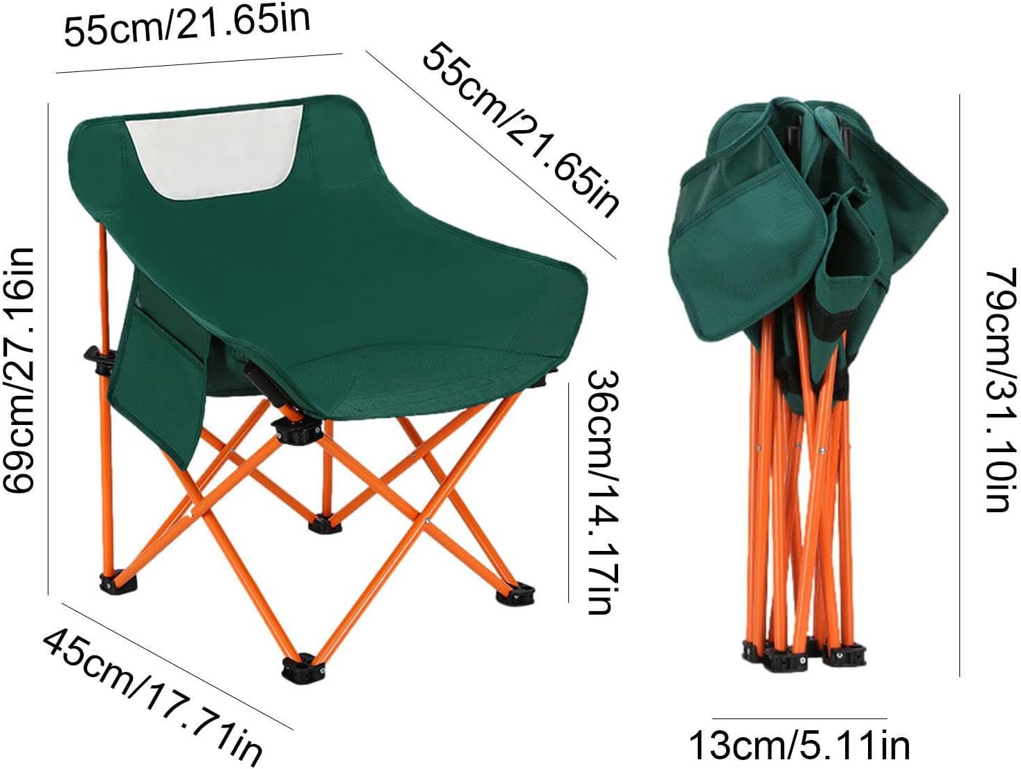 Chaise Pliante Extérieur Haute Résistance