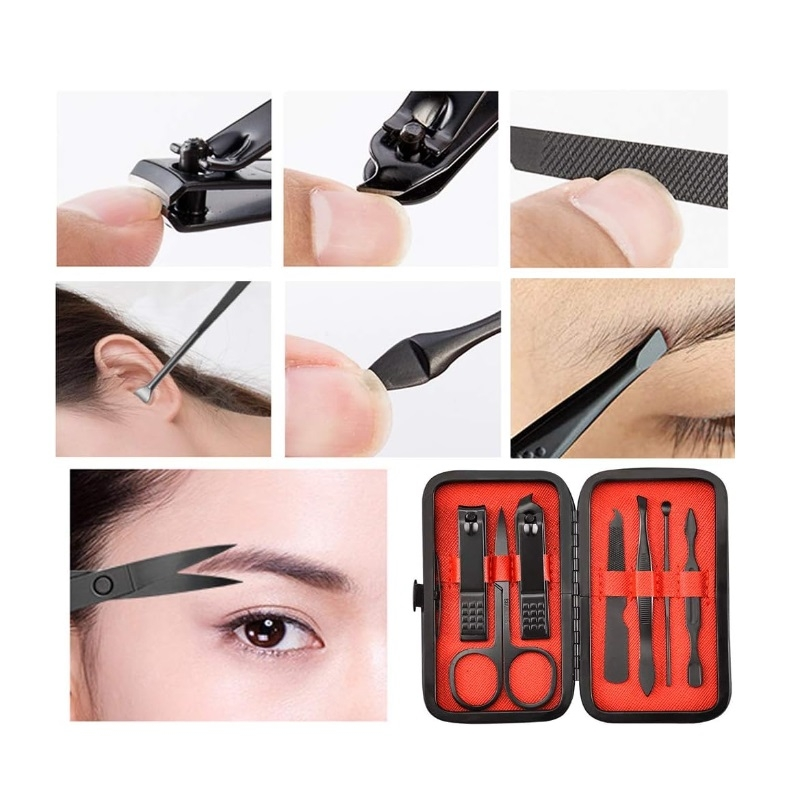 Kit de Soin des Ongles Professionnel 8 en 1