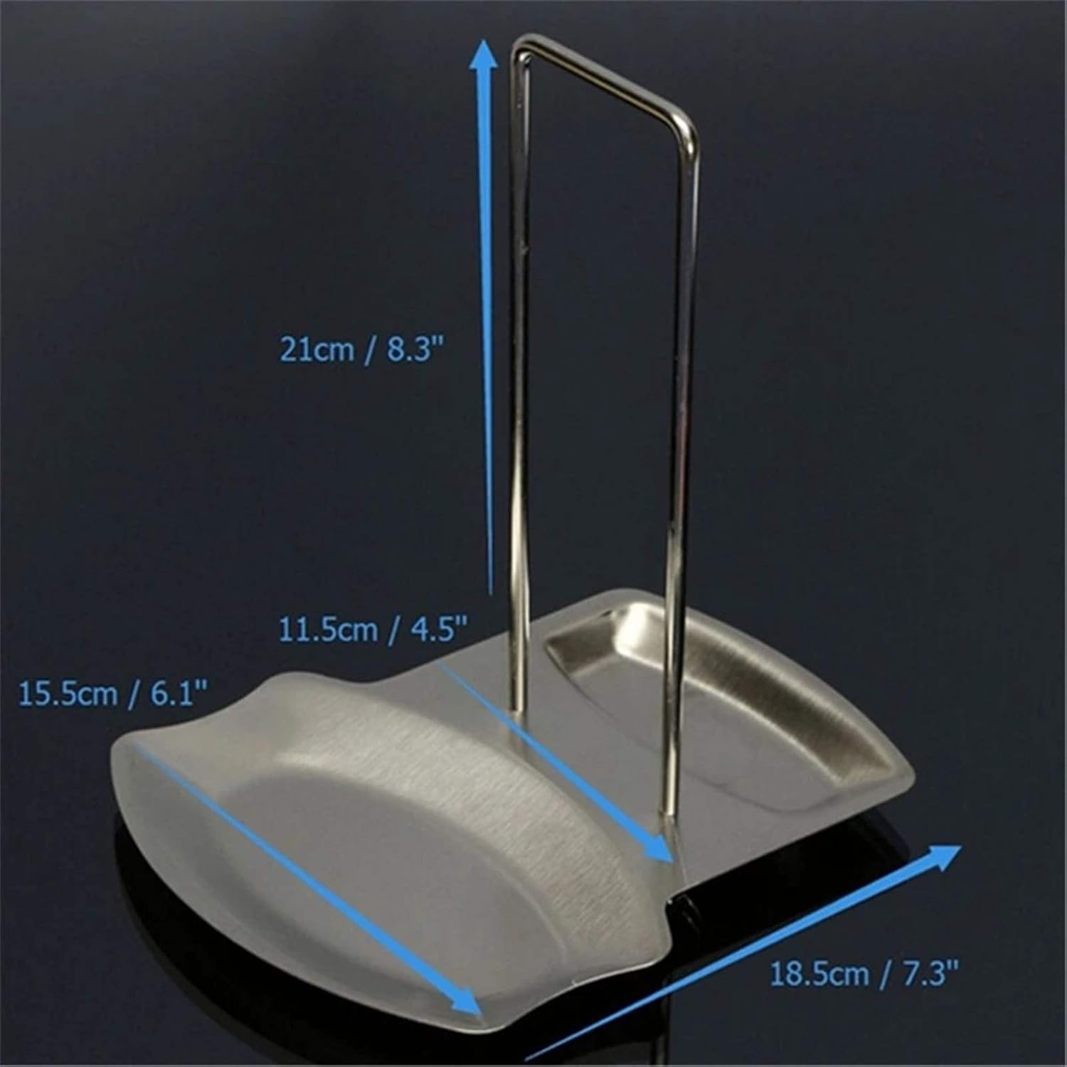 Couvercle support pour couvercles et ustensiles porte-cuillère 7-31-3