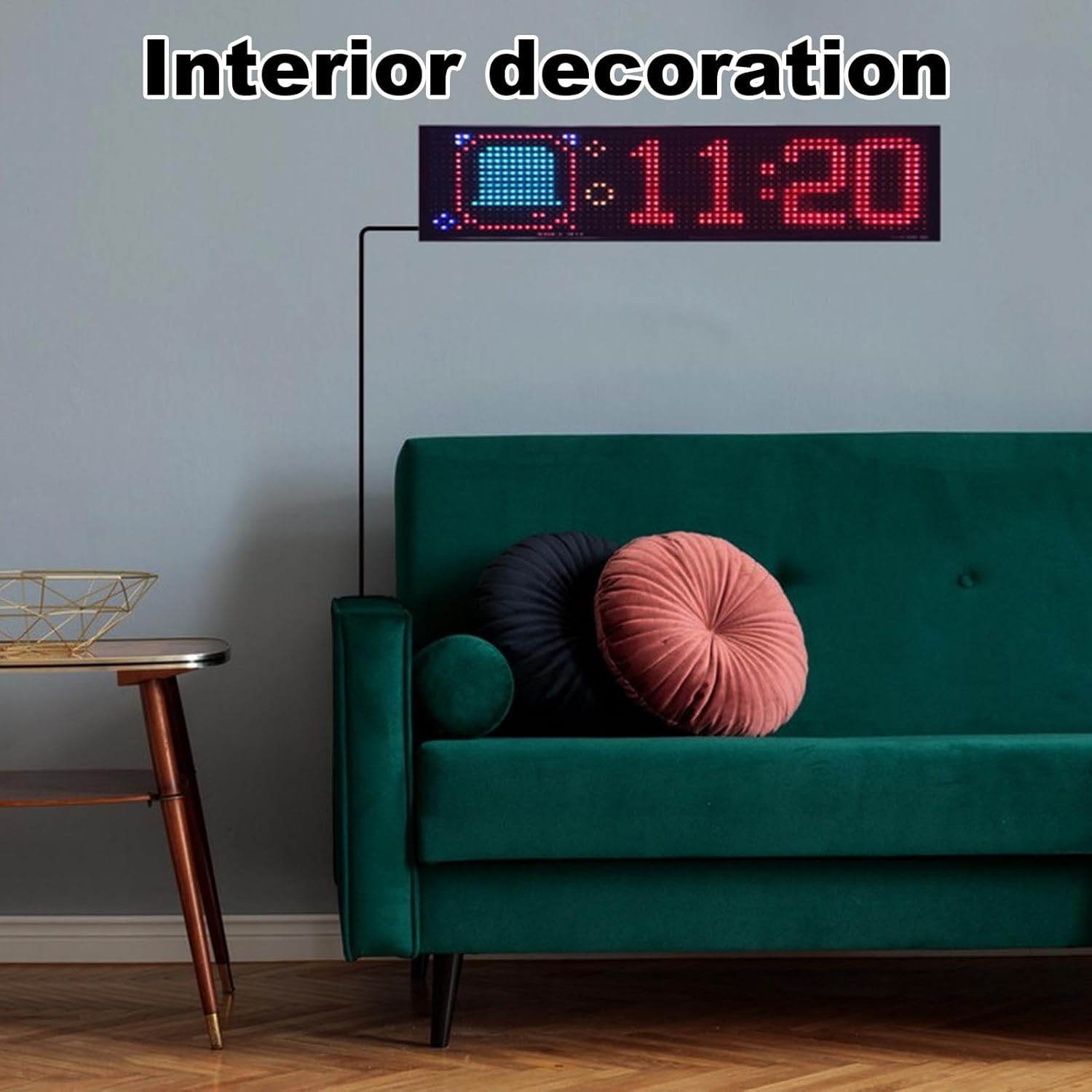 Panneau LED Vitre de Voiture - Signalétique Dynamique et Professionnelle