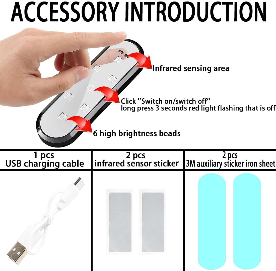 Éclairage LED sans fil pour portières latérales de voiture