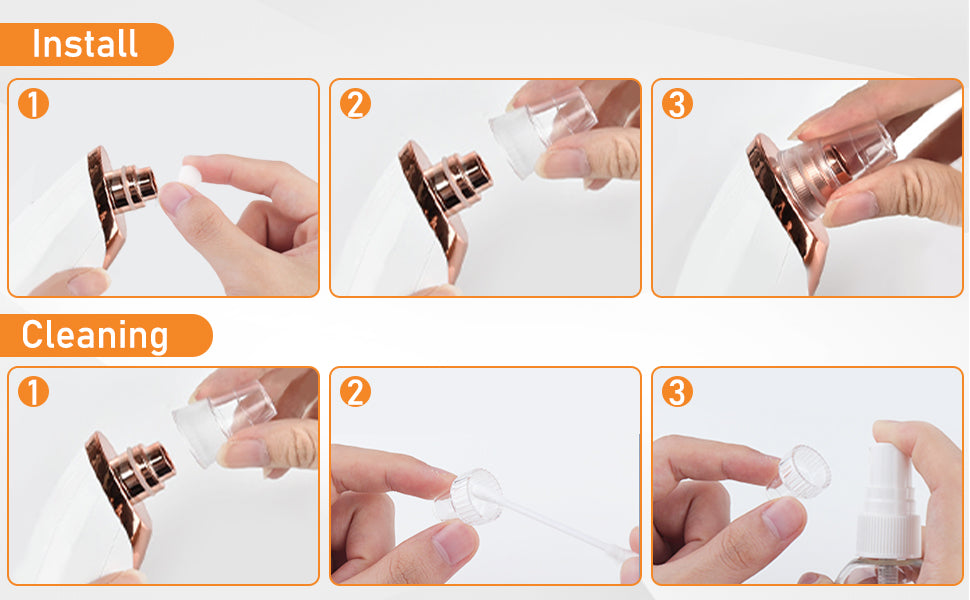 Aspirateur électrique visage pour les points noirs