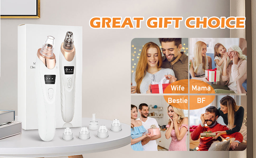 Aspirateur électrique visage pour les points noirs