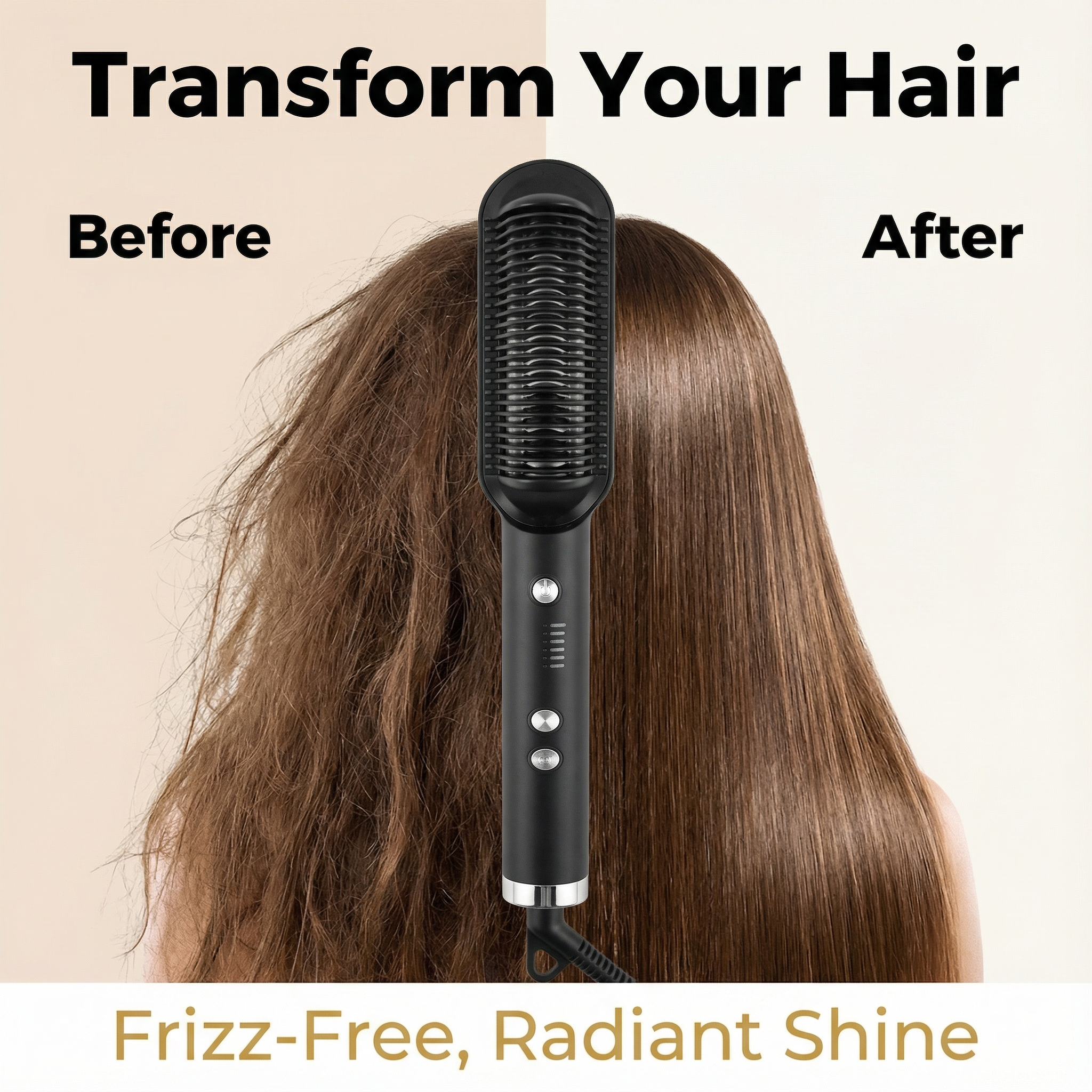 Hair straightener comb - Maxisalon - MX-6032