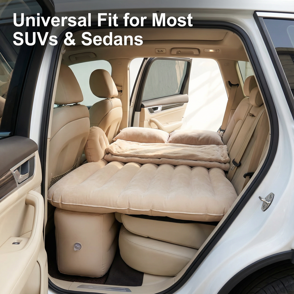 Car Inflatable Air Bed Travel Mattress