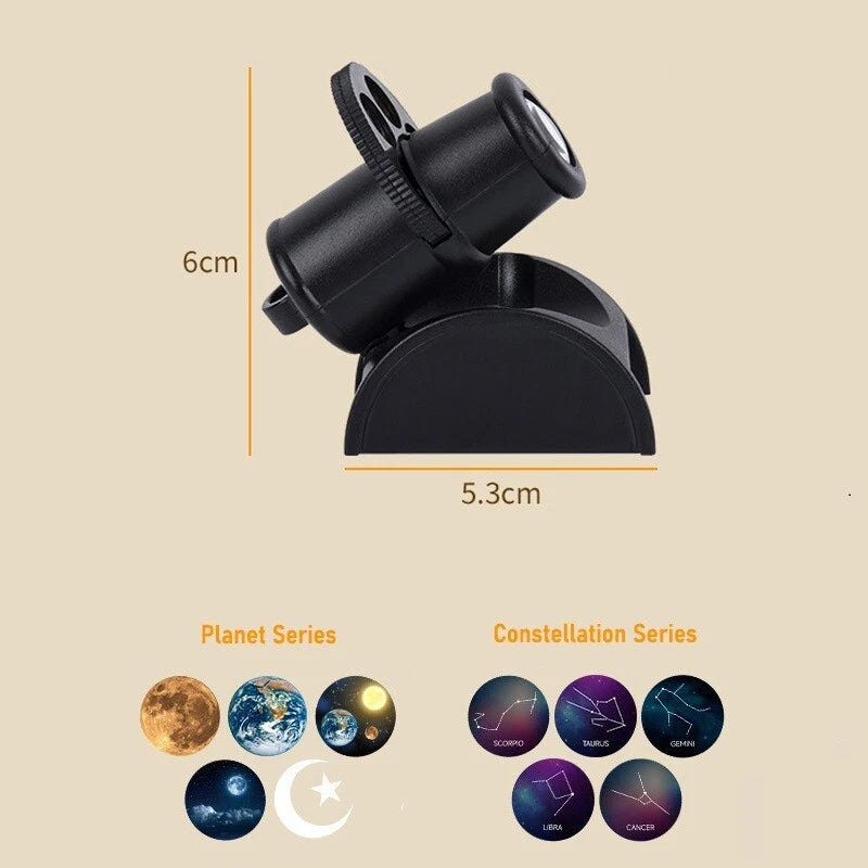 Projecteur de lune et de ciel étoilé