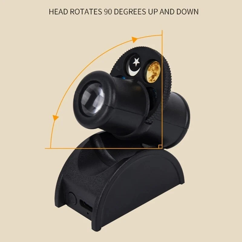 Projecteur de lune et de ciel étoilé
