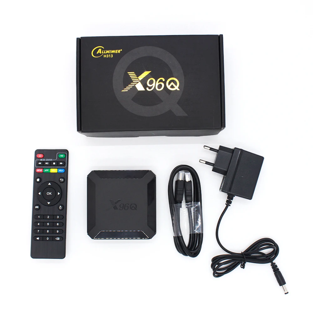 Box Android TV X96Q PRO 4GO 64GO