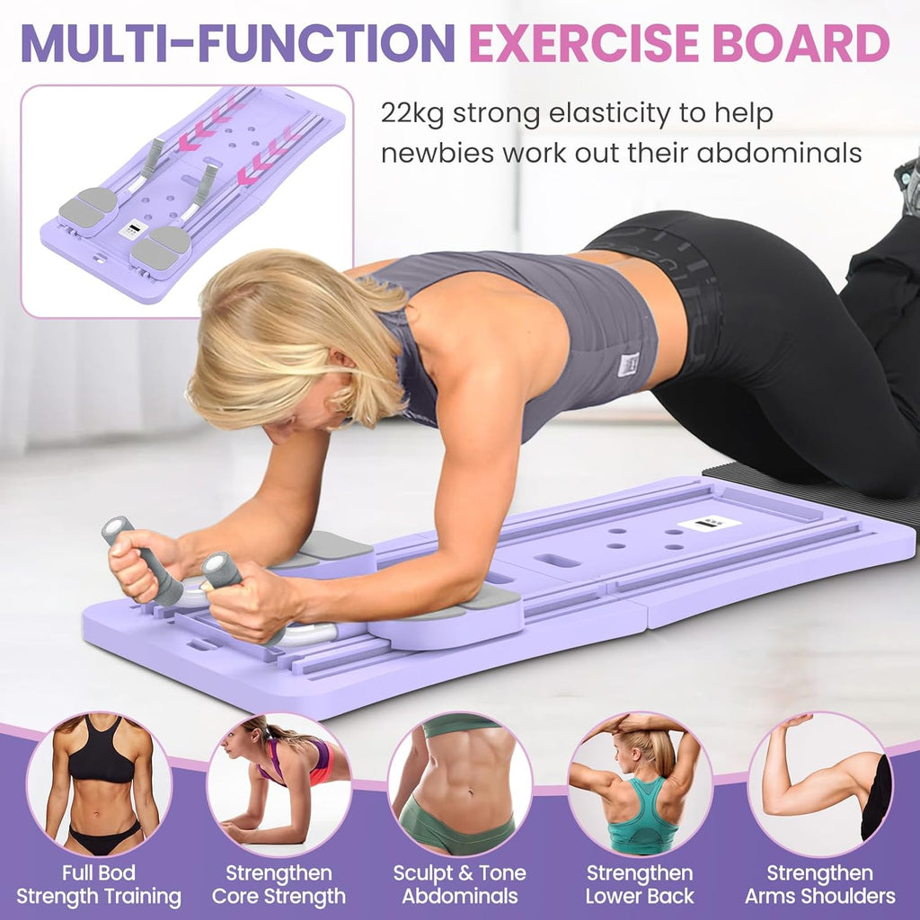 Planche multifonctionnelle, réformateur de Pilates à domicile