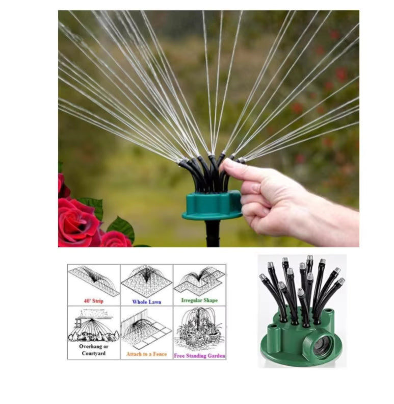 Arroseur de Jardin Flexible – Économie d'Eau et Rafraîchissement Ludique